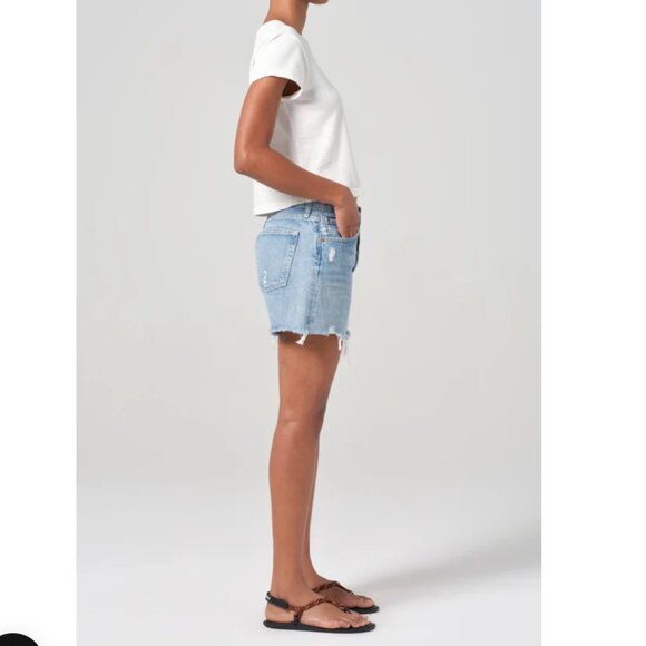 AGOLDE Parker Long Short in Swapmeet | Size 26 - Picture 4 of 10